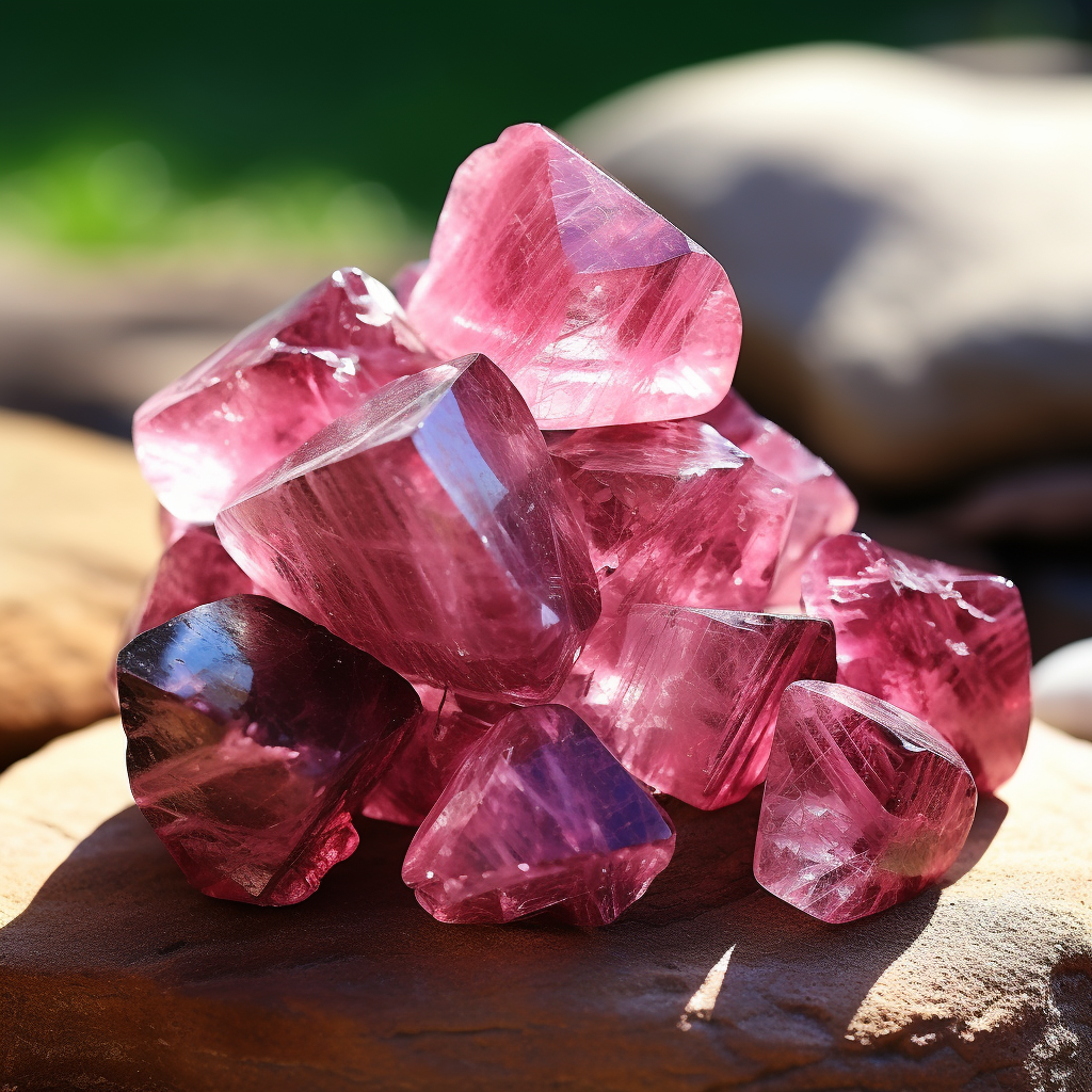 pink tourmaline crystal healing